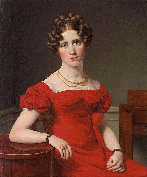 Portrait of Louise Christiane Fugl